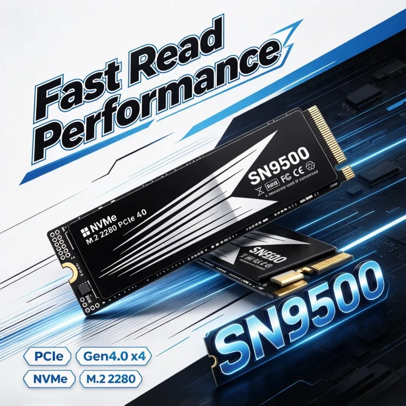 M.2 Nvme 4Tb Pcie 4.0 Ssd - High Speed SN9500 PCIe 4.0 Gaming