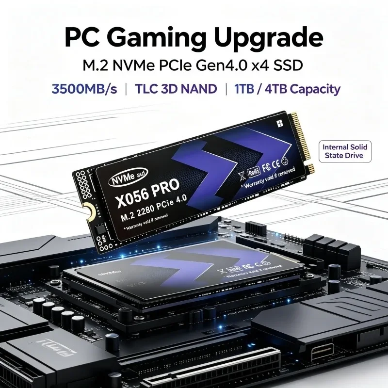 X056 PRO M.2 NVMe SSD 500GB 1T - M.2 Nvme 4Tb Pcie 4.0 Ssd ulasan dan harga