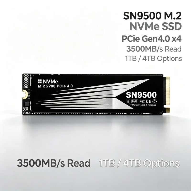 High Speed SN9500 PCIe 4.0 Gam - M.2 Nvme 4Tb Pcie 4.0 Ssd ulasan dan harga