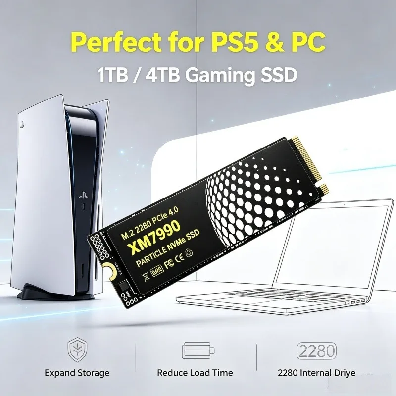 XM7990 M.2 NVMe SSD 500GB 1TB  - M.2 Nvme 4Tb Pcie 4.0 Ssd ulasan dan harga