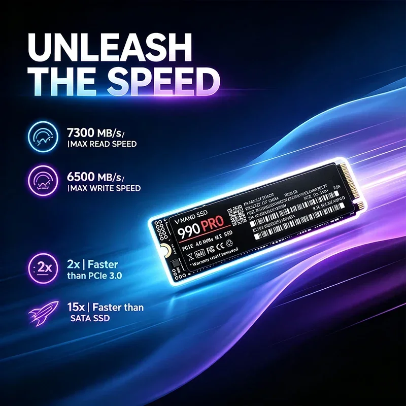 Gaming Drive 990 PRO M.2 NVMe  - M.2 Nvme 4Tb Pcie 4.0 Ssd ulasan dan harga