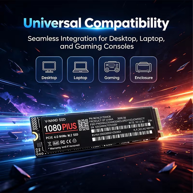 Gaming M.2 NVMe SSD 1080 PLUS  - M.2 Nvme 4Tb Pcie 4.0 Ssd ulasan dan harga
